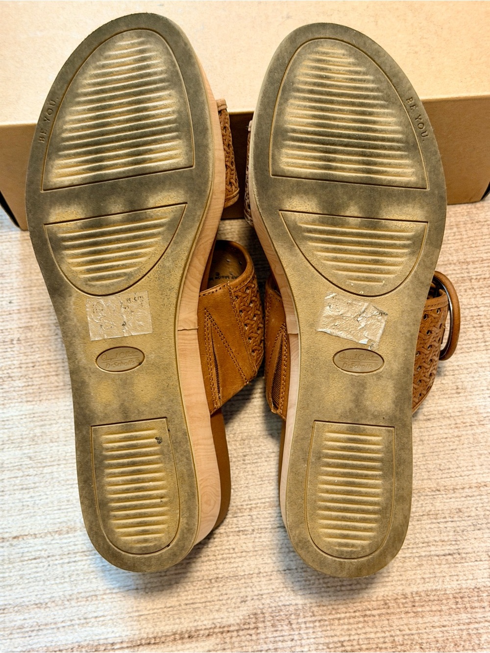Dr. Scholl’s Original Collection Sandals Block Heel Platform |Brown |11 |Comfort - Picture 10 of 15
